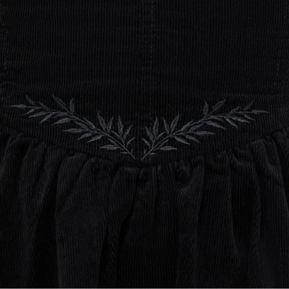 Killstar black mini Dress with waist embroidery - Picture 2 of 5
